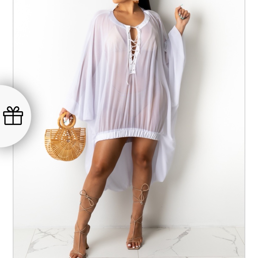 Sheer cover up new